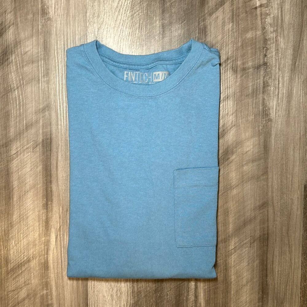 Fintech Long Sleeve Pocket Tee - Medium